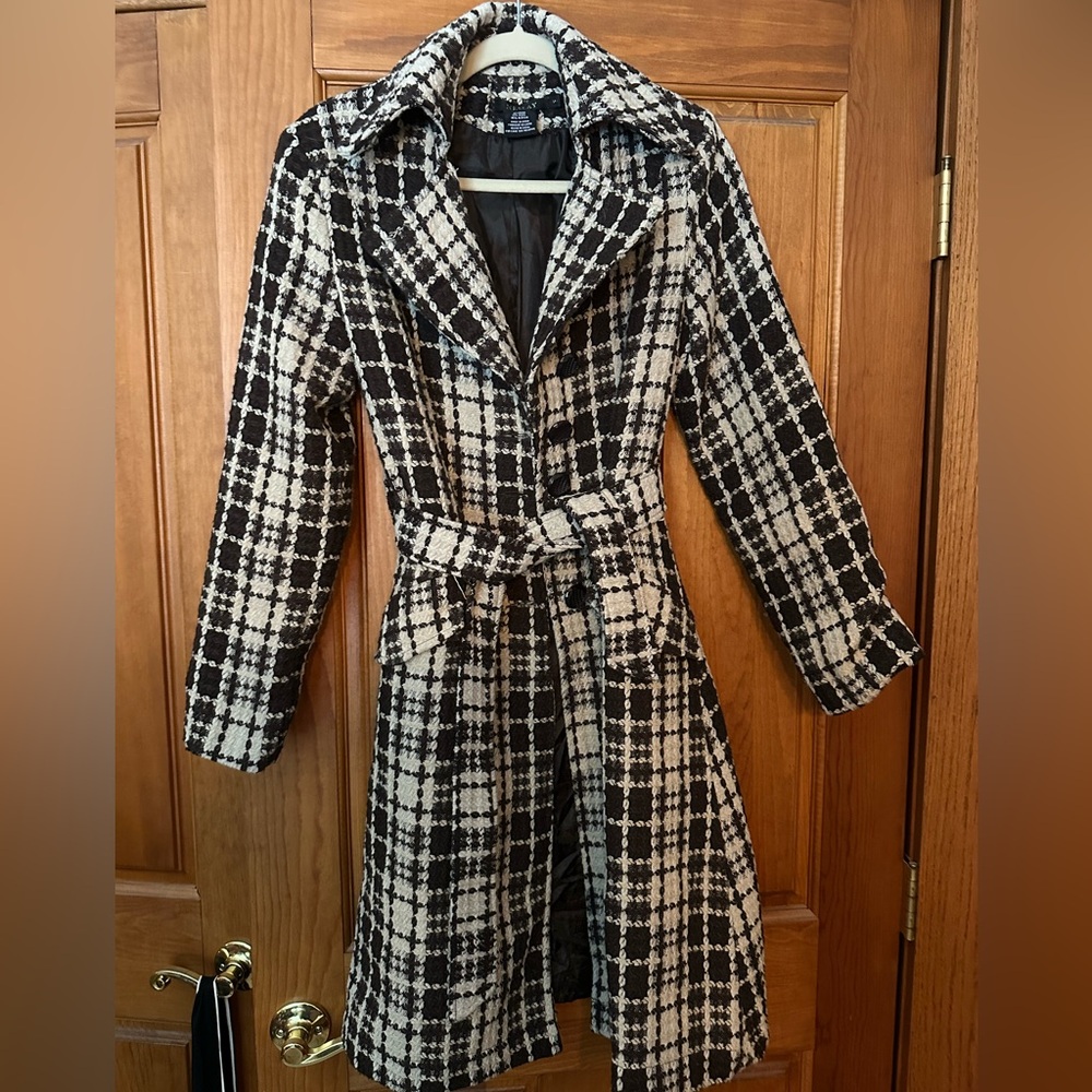 Neslay Wool Trench Coat, S